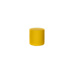 Tabourets Cylindriques Versatile - Jaune