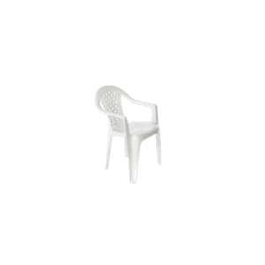 Chaise de Patio Versatile – Blanche