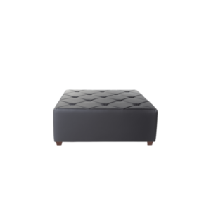 Gatsby Ottoman - Charcoal