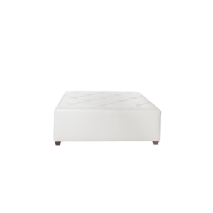 Gatsby Ottoman - Ivory Pearl