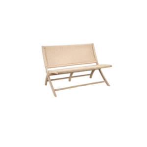 Au Naturel Folding Loveseat