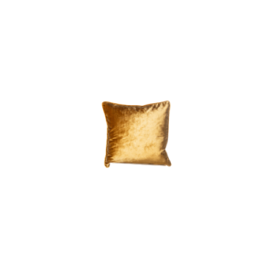 Regal Velour Pillow - Gold
