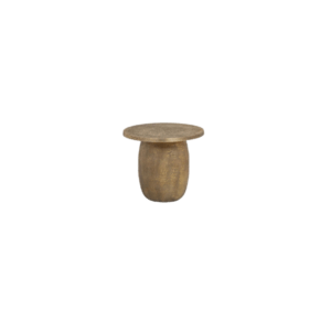 Hammered Gold End Table