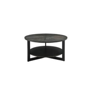 Rustic Wood Coffee Table - Dark