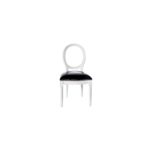 Louis Chair - White/Black