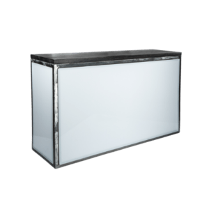 6ft Plexi Bar - Wood Top LED