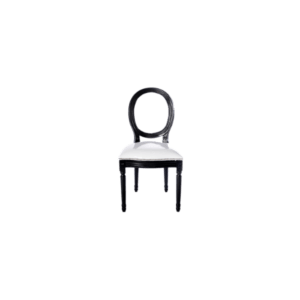 Louis Chair - Black/White