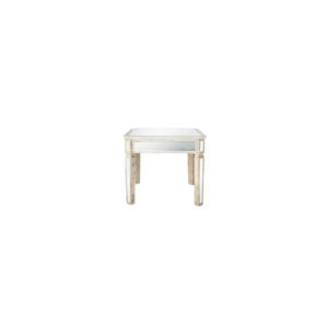 Mirrored End Table