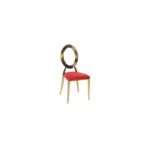 Olivia Chair - Ruby Gold Ring