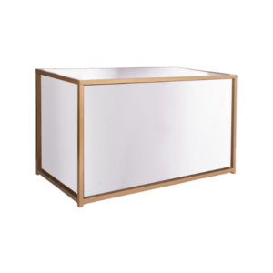 6ft Plexi Bar - Gold
