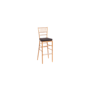 Chiavari Barstool - Black Cushion