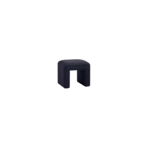Hudson Footstool - Black