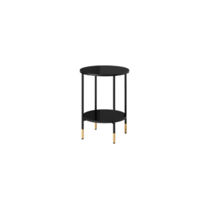 Black Ink End Table
