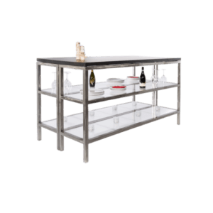 Wood Top Food Station