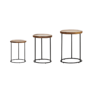 Mango Wood Side Tables