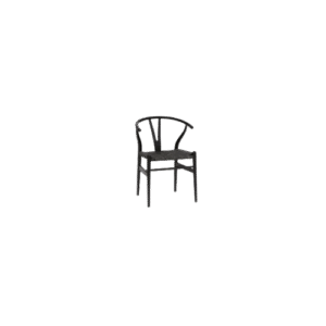 Chaise Wishbone – Noire